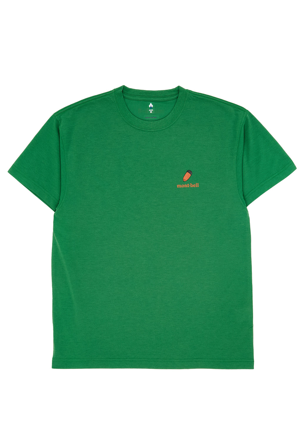 Montbell Men's Wickron Acorns T-Shirt - Green