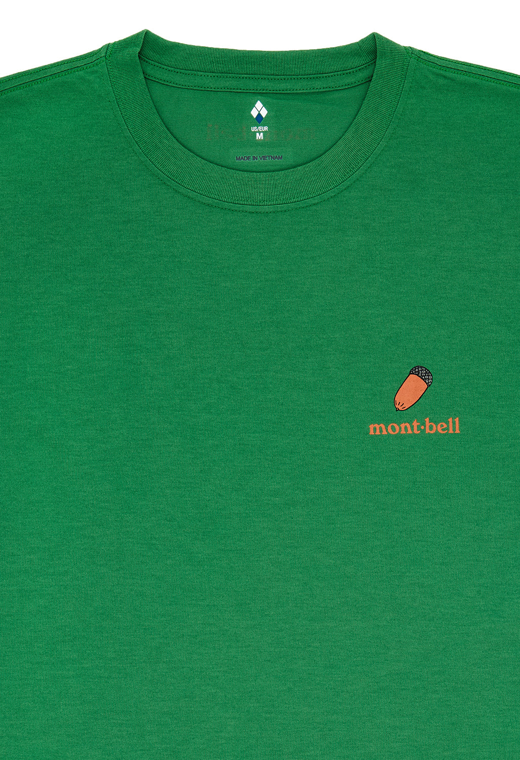 Montbell Men's Wickron Acorns T-Shirt - Green