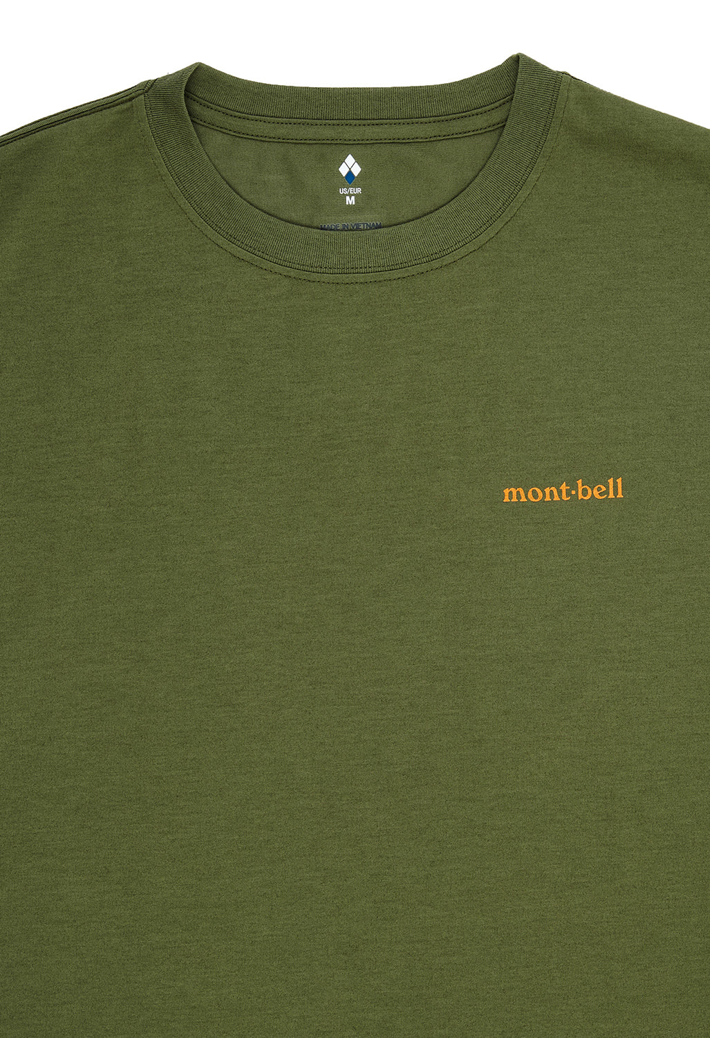 Montbell Men's Wickron Yama To Taiyou T-Shirt - Khaki
