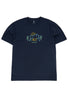 Montbell Men's Pear Skin Cotton Mountain Morning T-Shirt - Navy