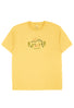 Montbell Men's Pear Skin Cotton Mountain Morning T-Shirt - Yellow
