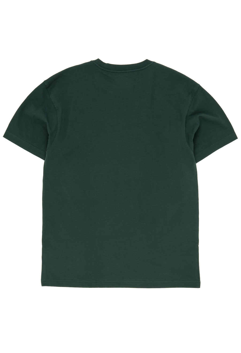 Montbell Men's Pear Skin Cotton Mountain Range T-Shirt - Dark Green