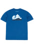 Montbell Men's Pear Skin Cotton Natsu Kumo T-Shirt - Blue