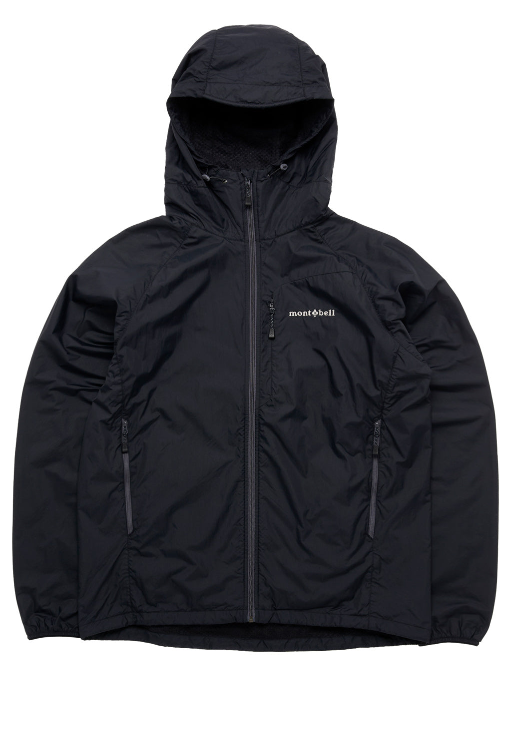Montbell Men's Light Shell Hooded Jacket - Black – Outsiders Store UK