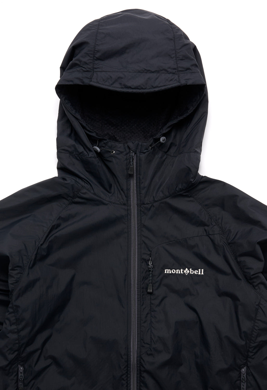 Montbell Men's Light Shell Hooded Jacket - Black – Outsiders Store UK