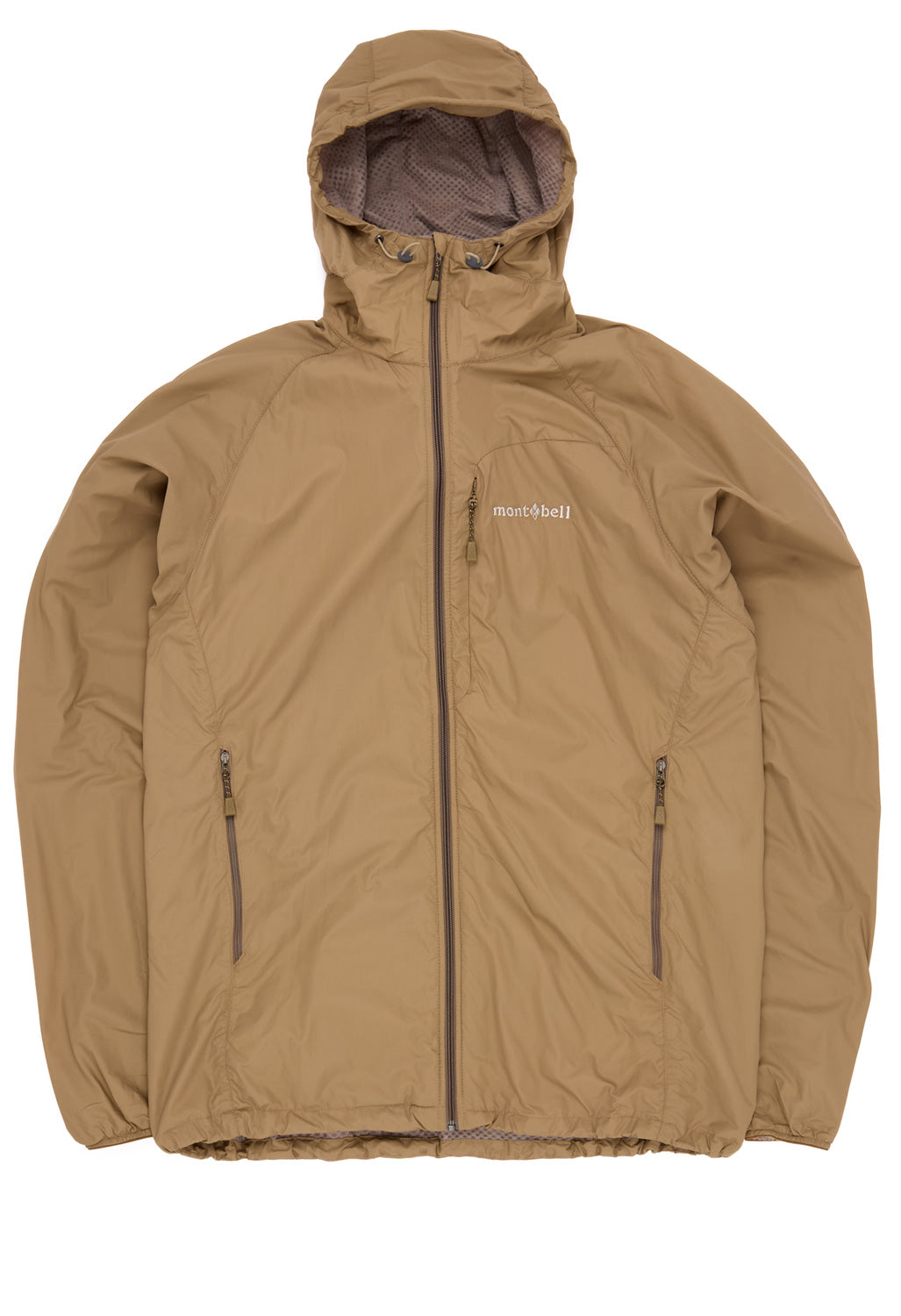 Montbell Men's Light Shell Hooded Jacket - Tan – Outsiders Store UK
