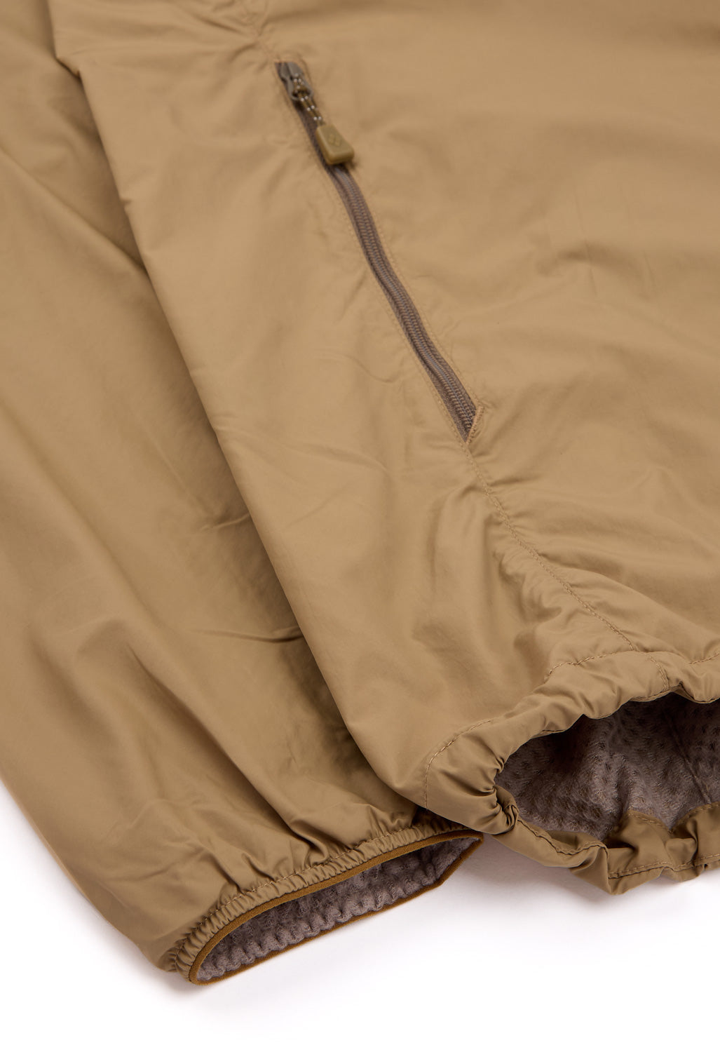 Montbell Men's Light Shell Hooded Jacket - Tan