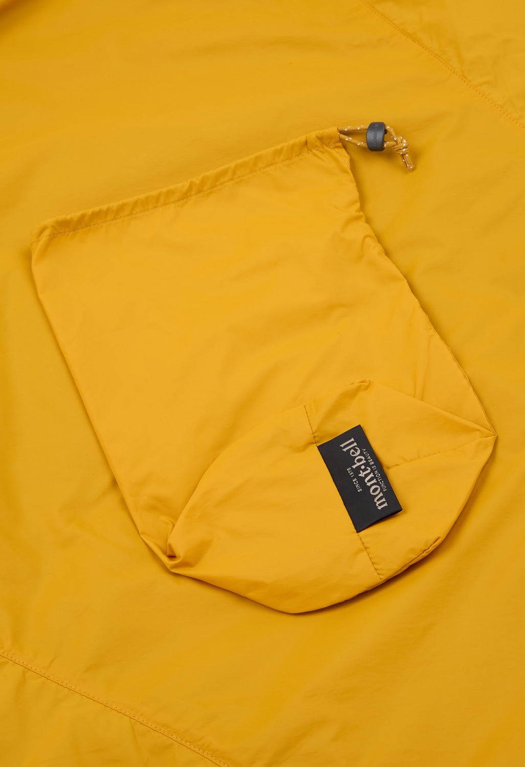 Montbell Men's Light Shell Hooded Jacket - Yellow