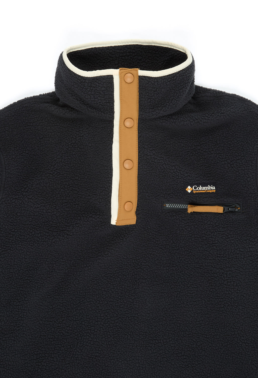 Columbia Helvetia II Cropped Half Snap Fleece - Black