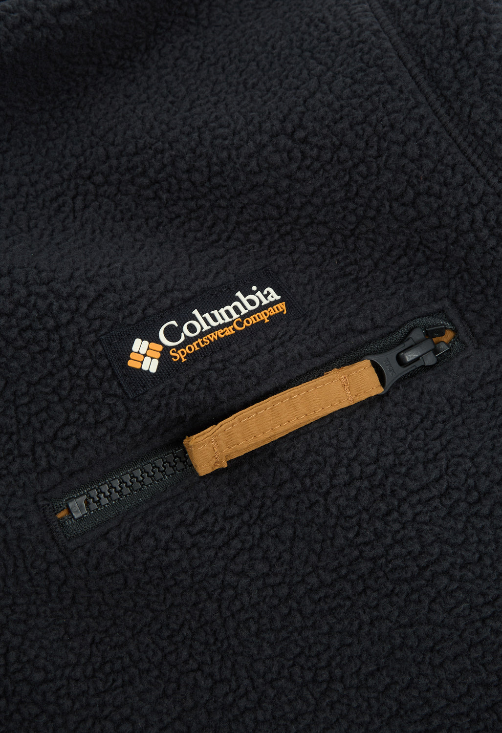 Columbia Helvetia II Cropped Half Snap Fleece - Black