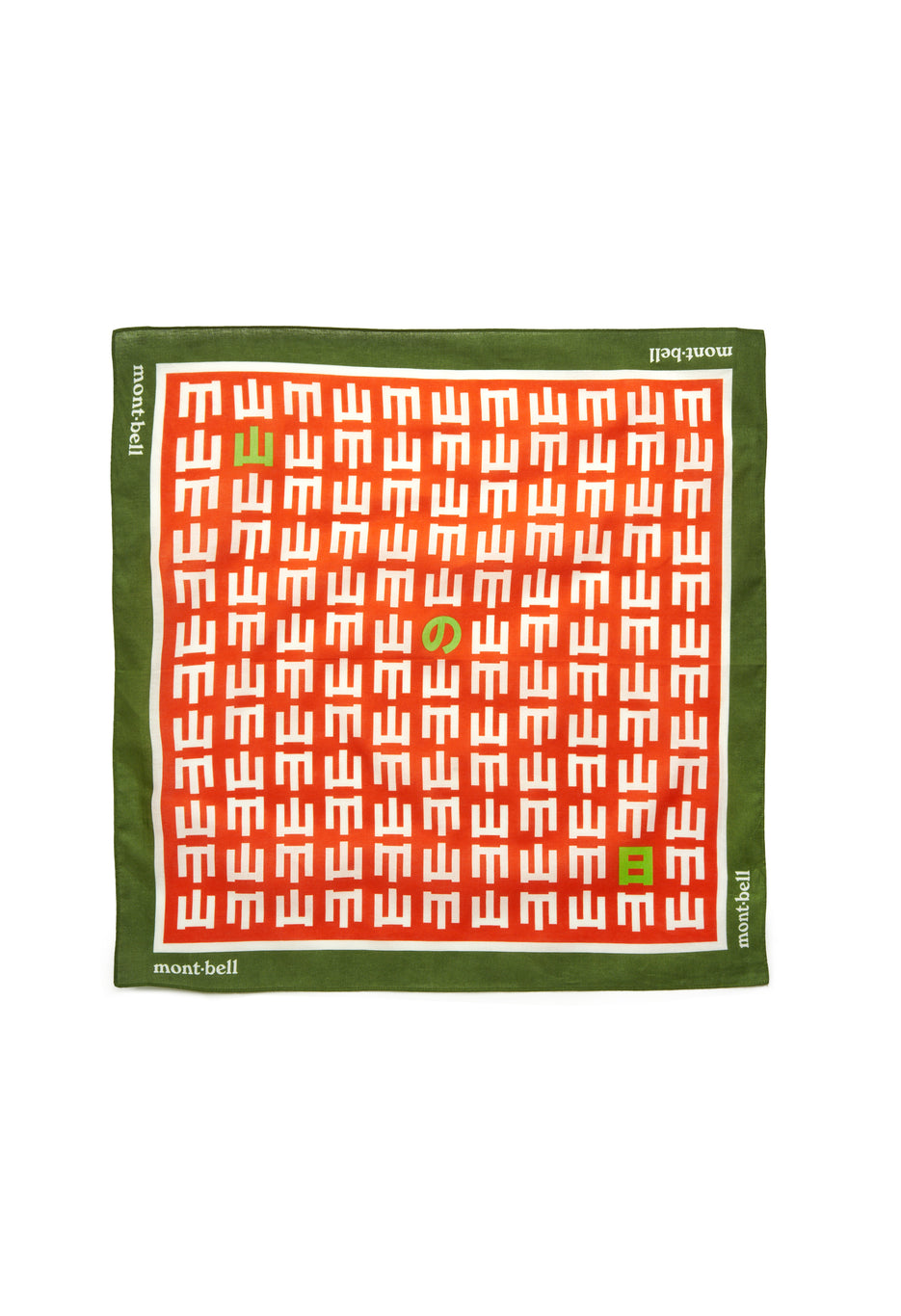 Montbell Bandana Yama No Hi - Burnt Orange
