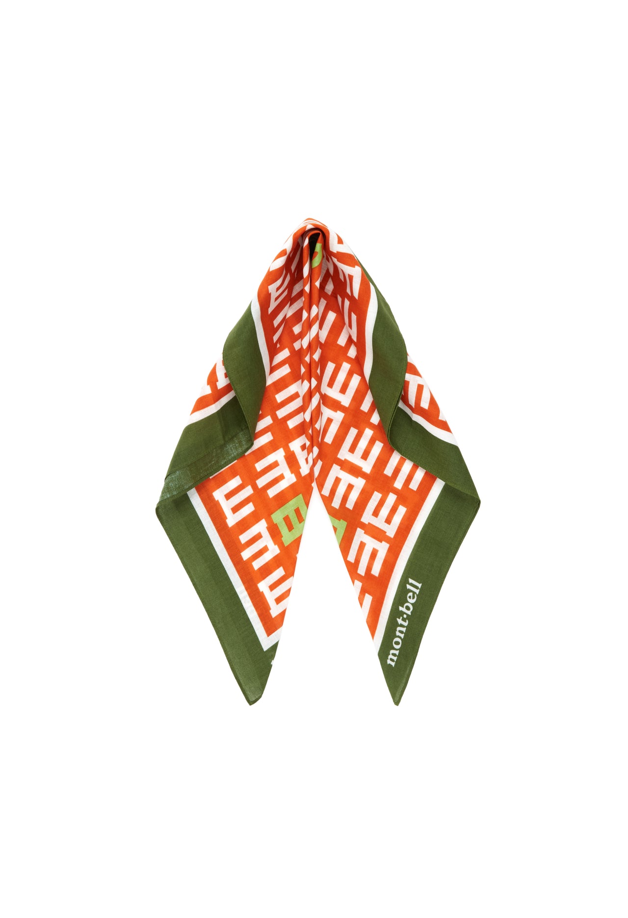 Montbell Bandana Yama No Hi - Burnt Orange
