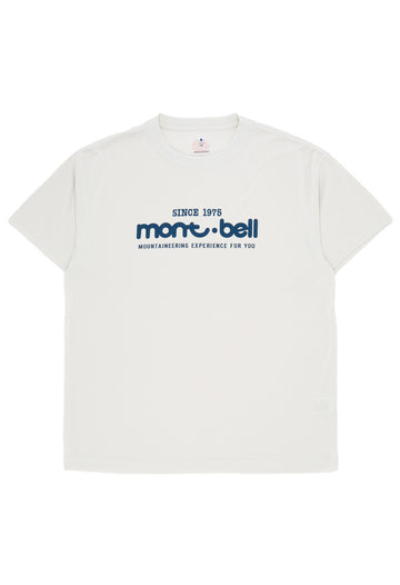 Montbell Men's Wickron Calligraphy Zero T-Shirt - Black