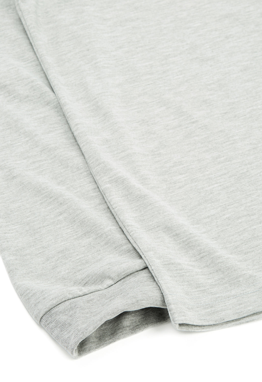 Montbell 50th Anniversary Men's Wickron Classic Montbell Logo Long Sleeve T-Shirt - L.Gray