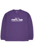 Montbell 50th Anniversary Men's Wickron Classic Montbell Logo Long Sleeve T-Shirt - Purple