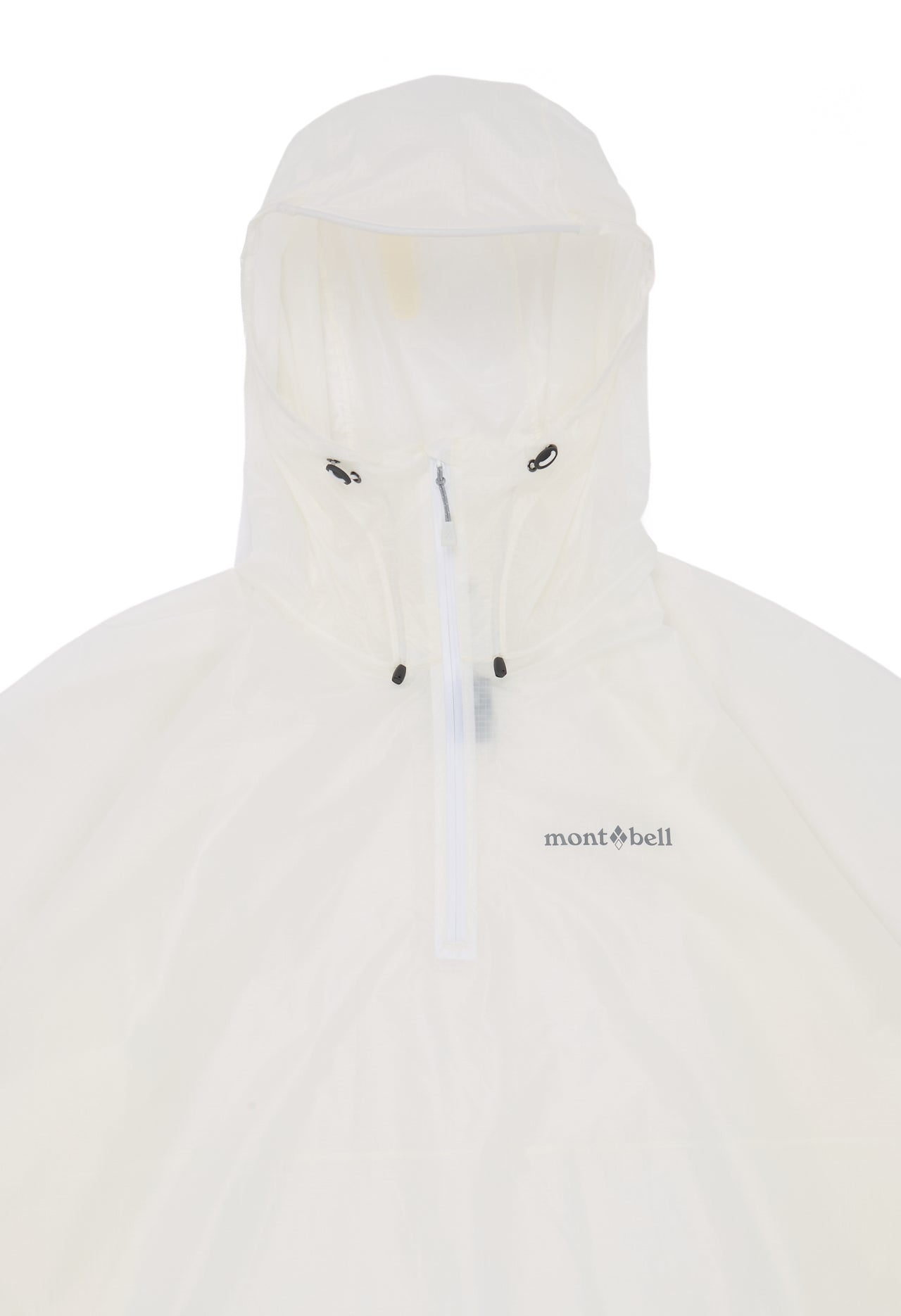 Montbell Trekking Rain Poncho - White