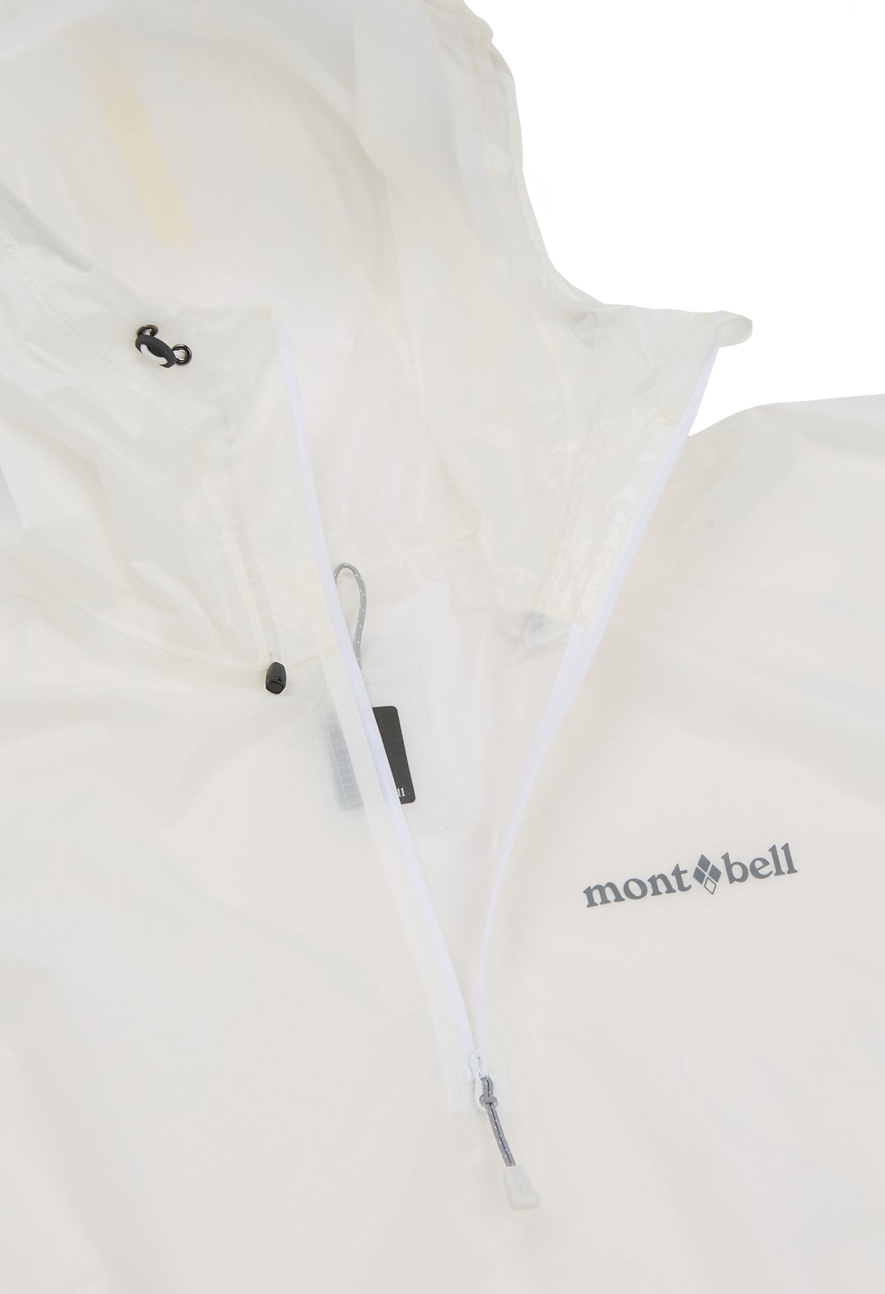 Montbell Trekking Rain Poncho - White