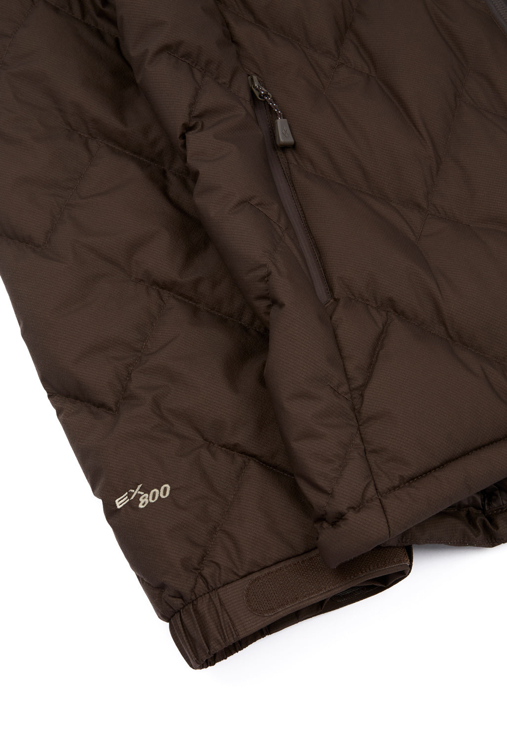 Montbell Women's Permafrost Light Down Parka - Dark Brown