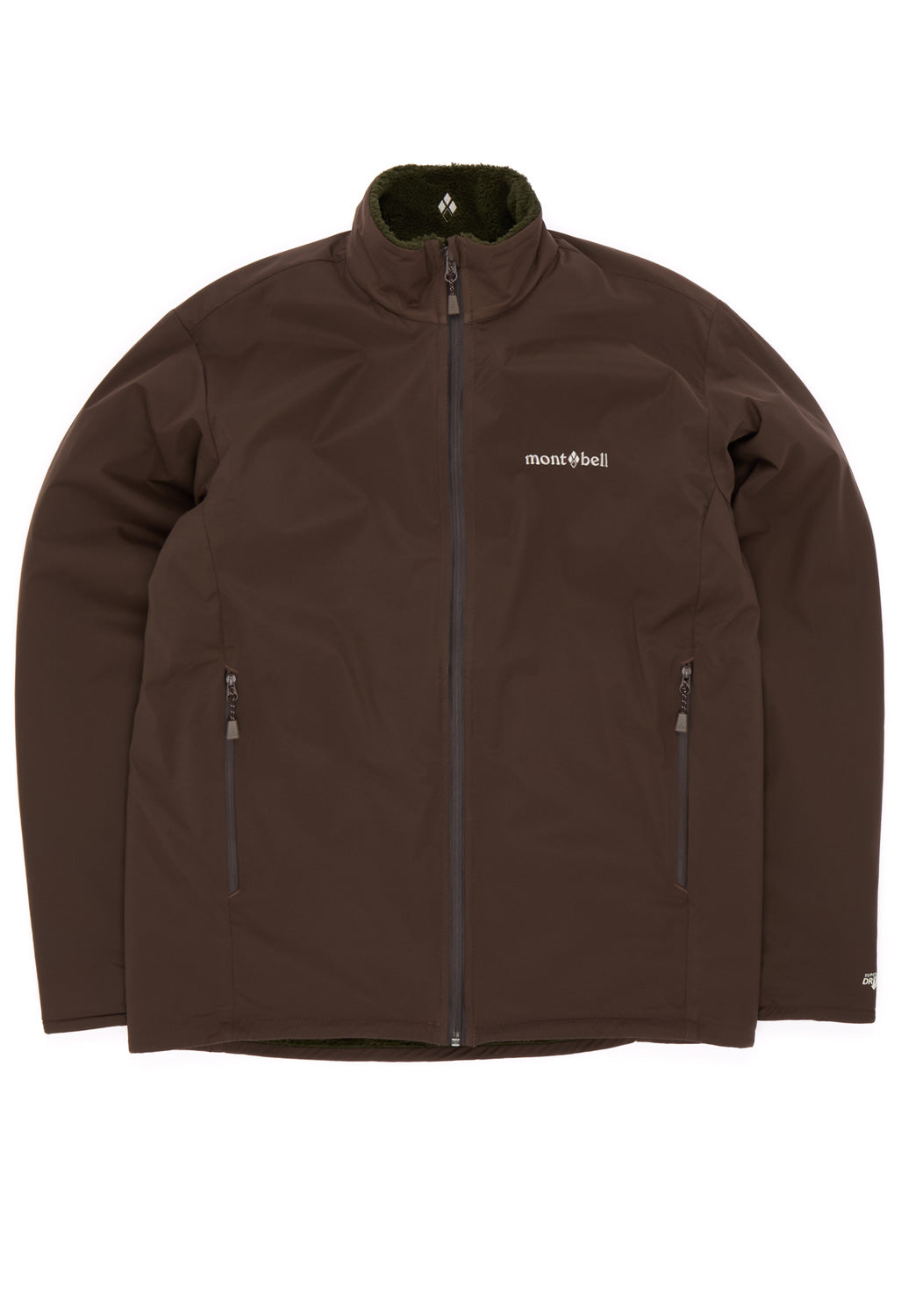 Montbell Men's Climaair Reversible Jacket - Dark Brown
