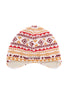 Montbell Climaplus 100 Print Ear Warmer Cap - Ivory Multi Print