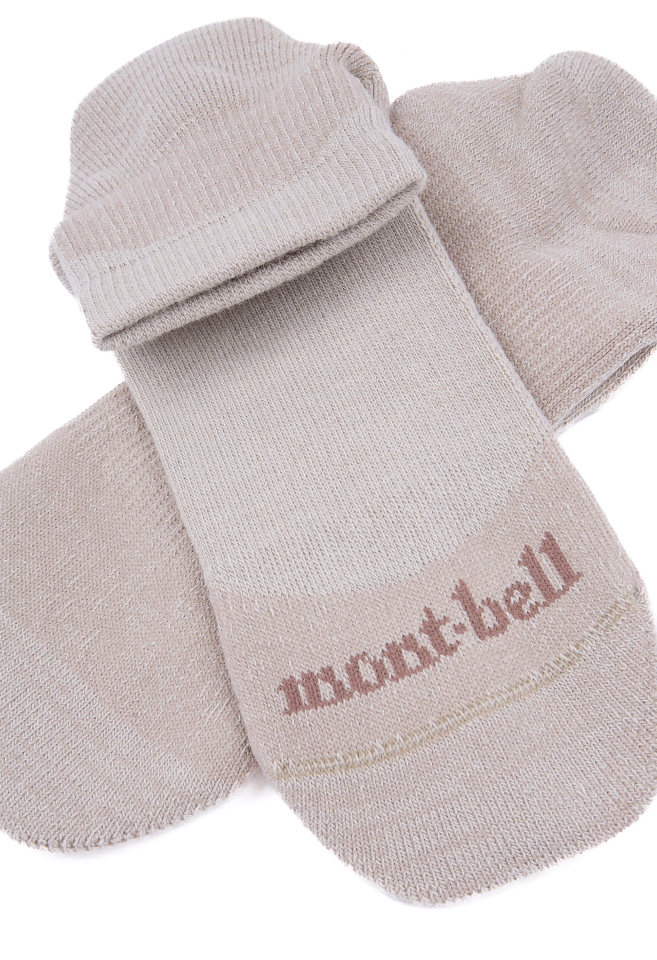 Montbell Men's Wickron Walking Short Socks - Ivory