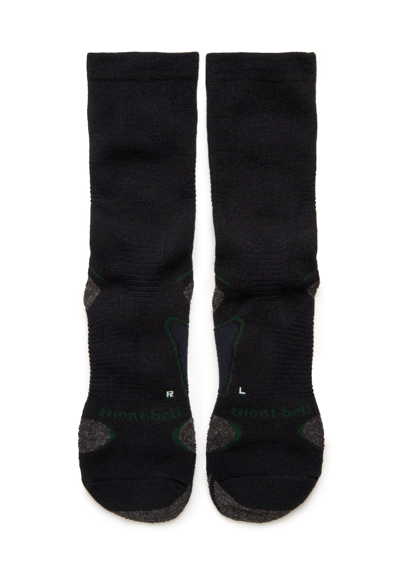 Montbell Wickron Supportec Trekking Socks - Black
