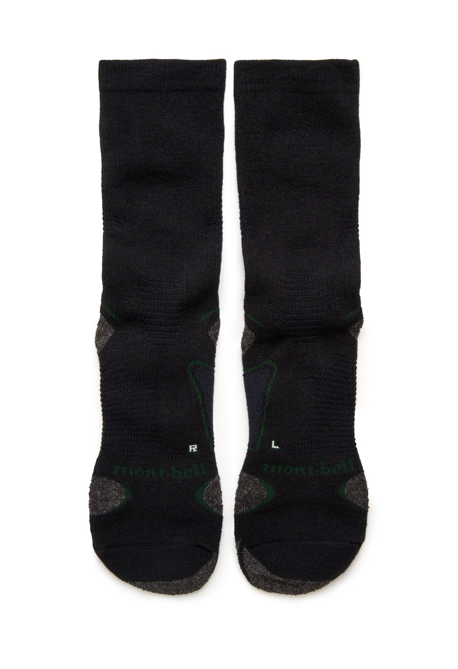Montbell Wickron Supportec Trekking Socks - Black