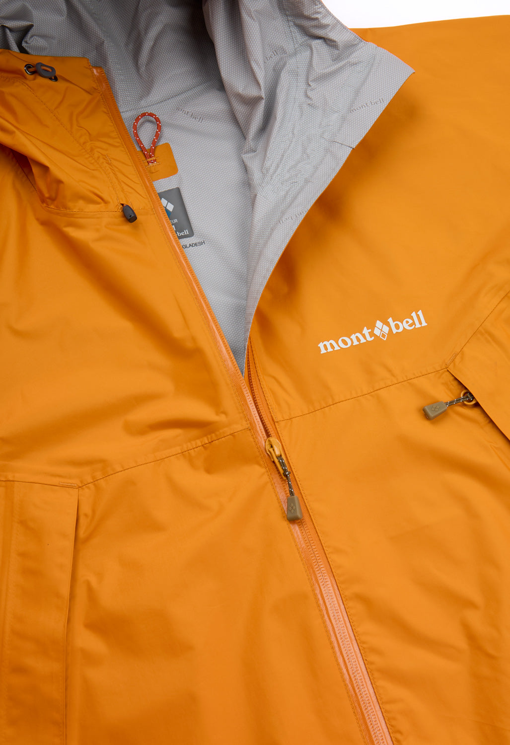 Montbell Men's Rain Hiker Jacket - Orange