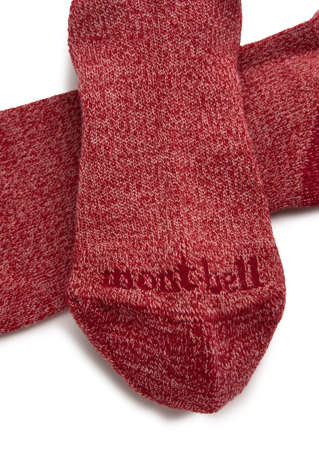 Montbell Women's Merino Wool Walking Socks - Red