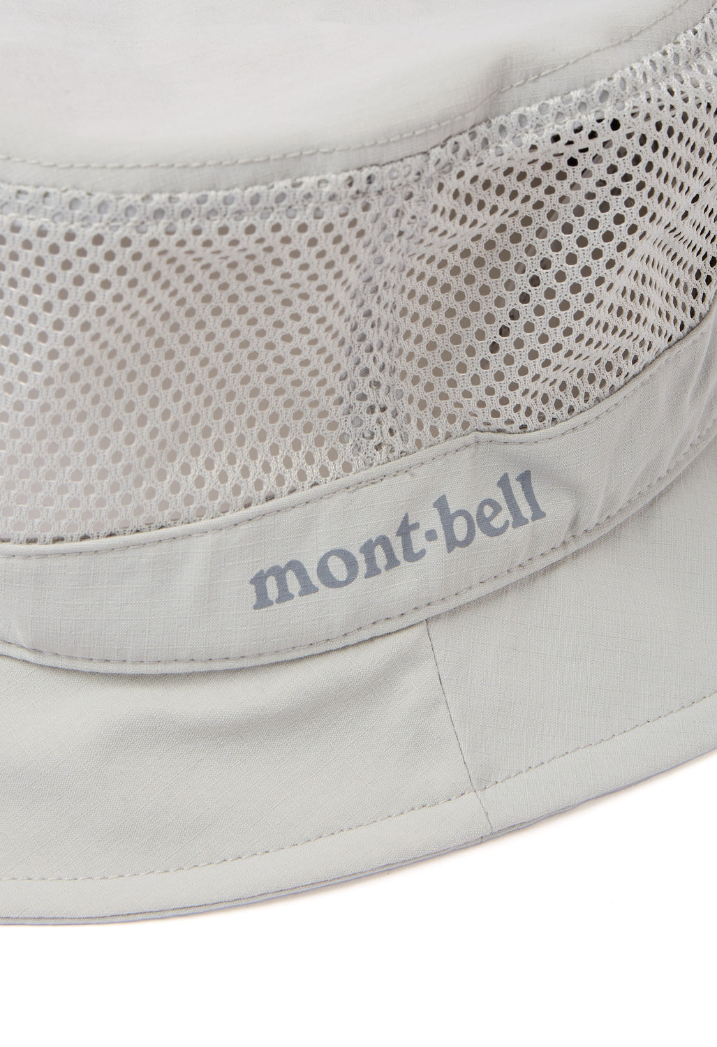 Montbell Mesh Short Brim Hat - Light Grey