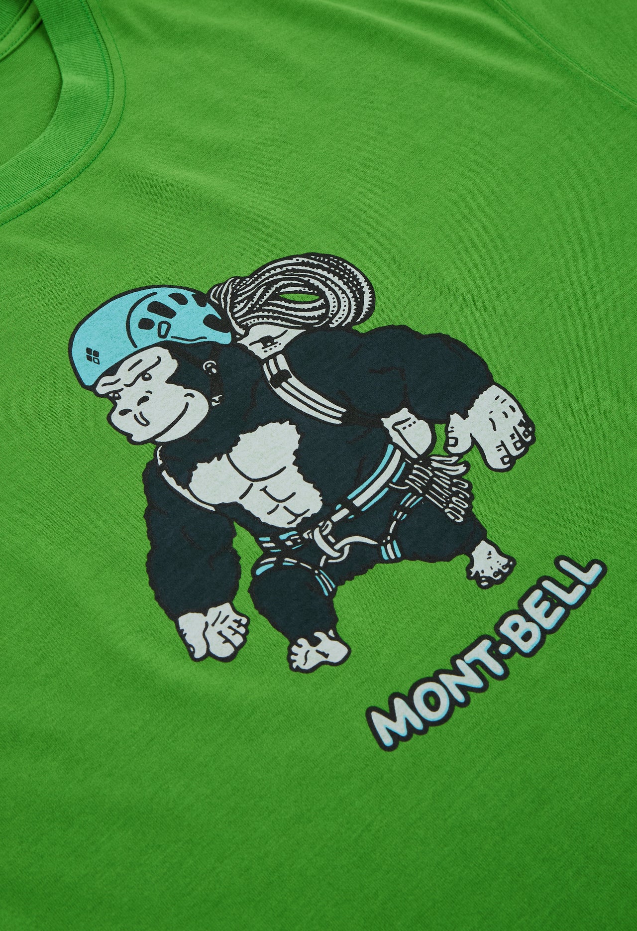 Montbell Men's Wickron Gorilla Climbing T-Shirt - Green