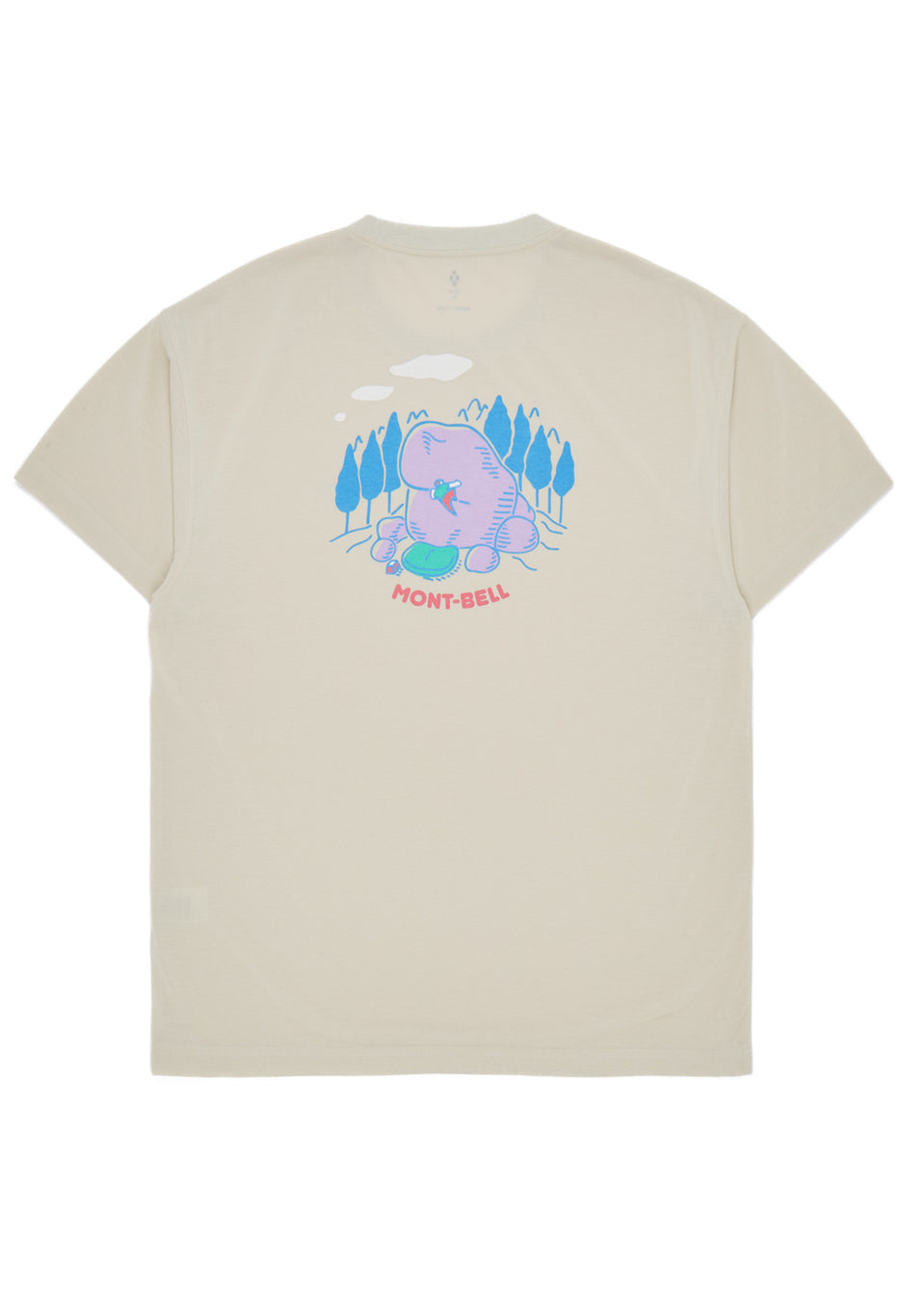 Montbell Men's Wickron Boulder T-Shirt - Ivory