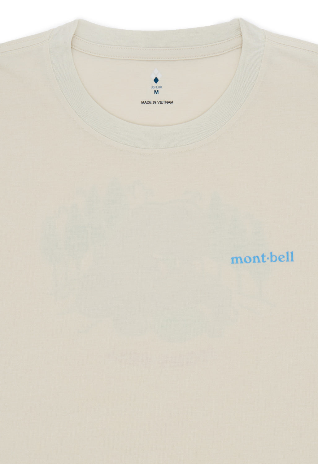 Montbell Men's Wickron Boulder T-Shirt - Ivory