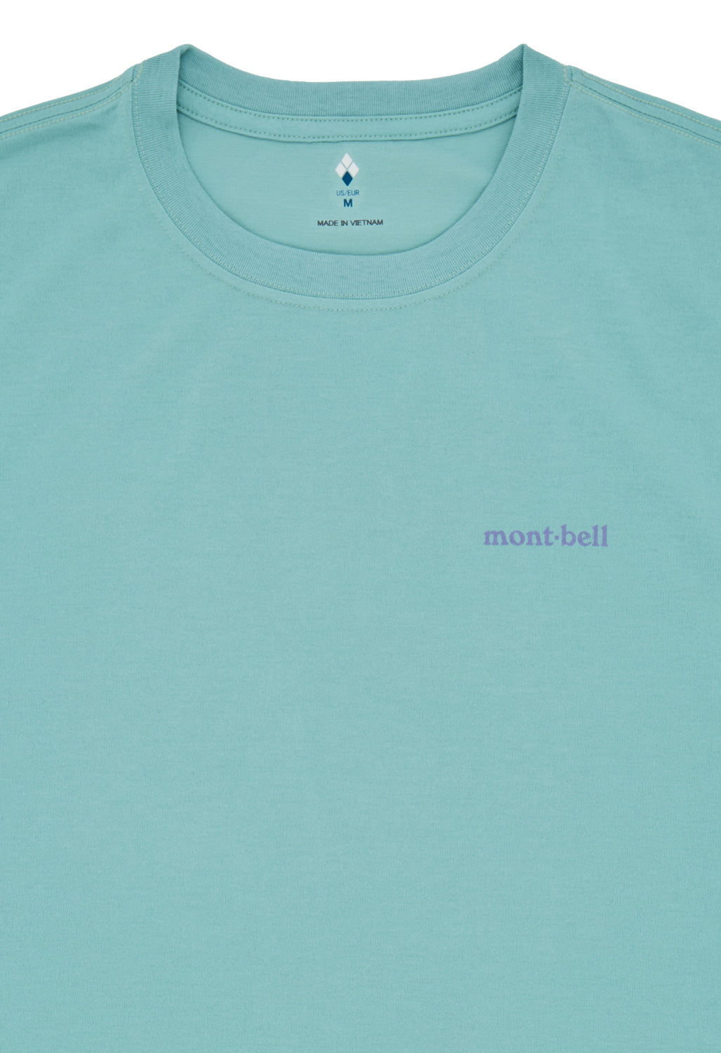 Montbell Men's Wickron Boulder T-Shirt - Light Blue