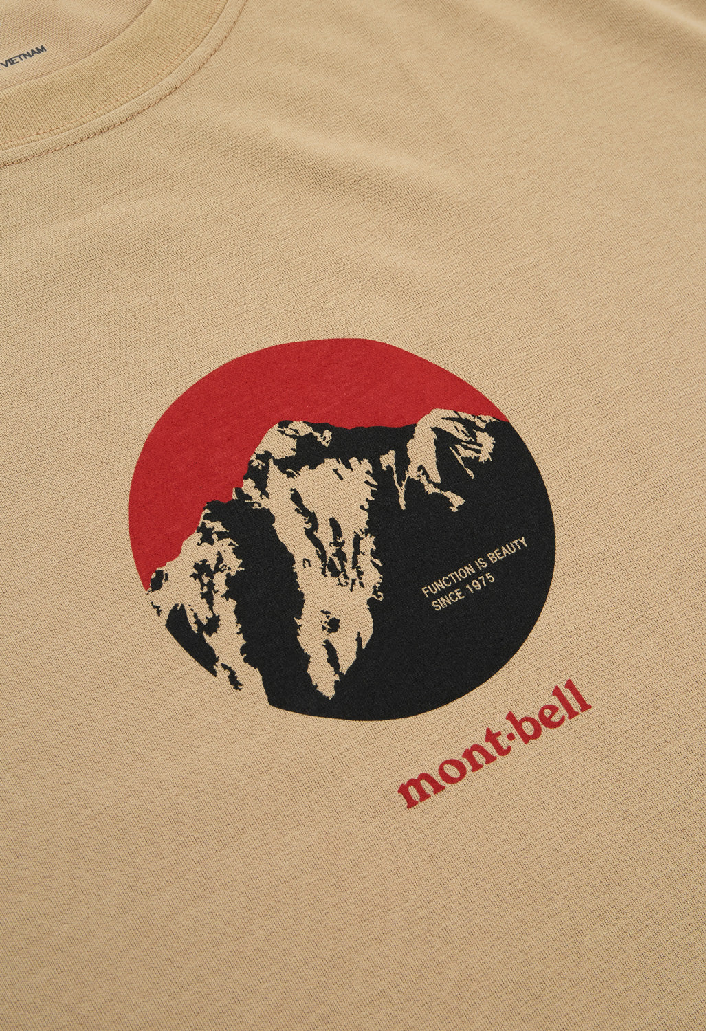 Montbell Men's Wickron Tsurugidake T-Shirt - Tan