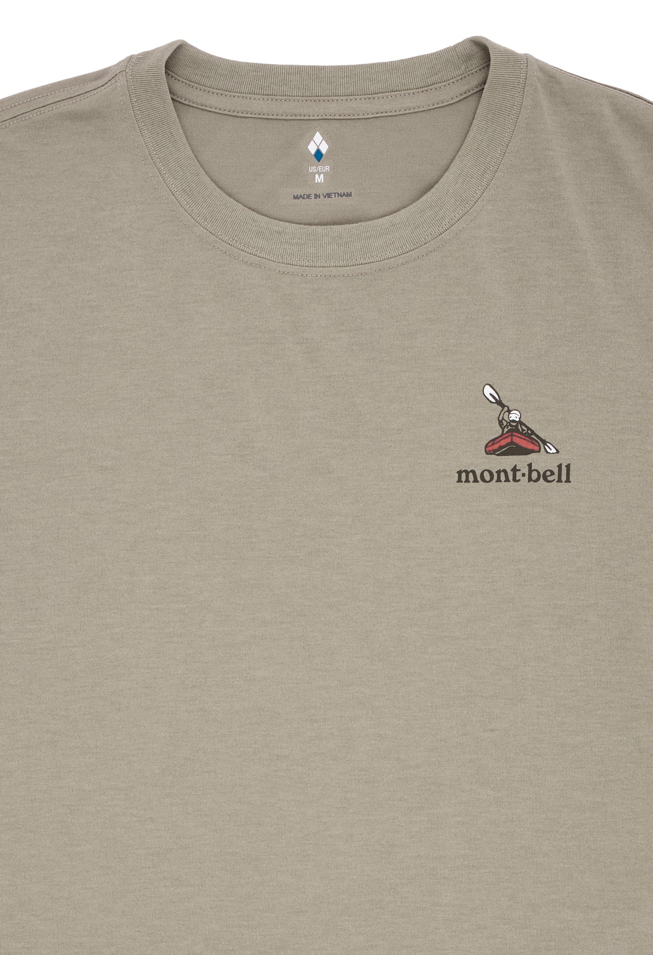 Montbell Men's Wickron River Trip T-Shirt - Tan
