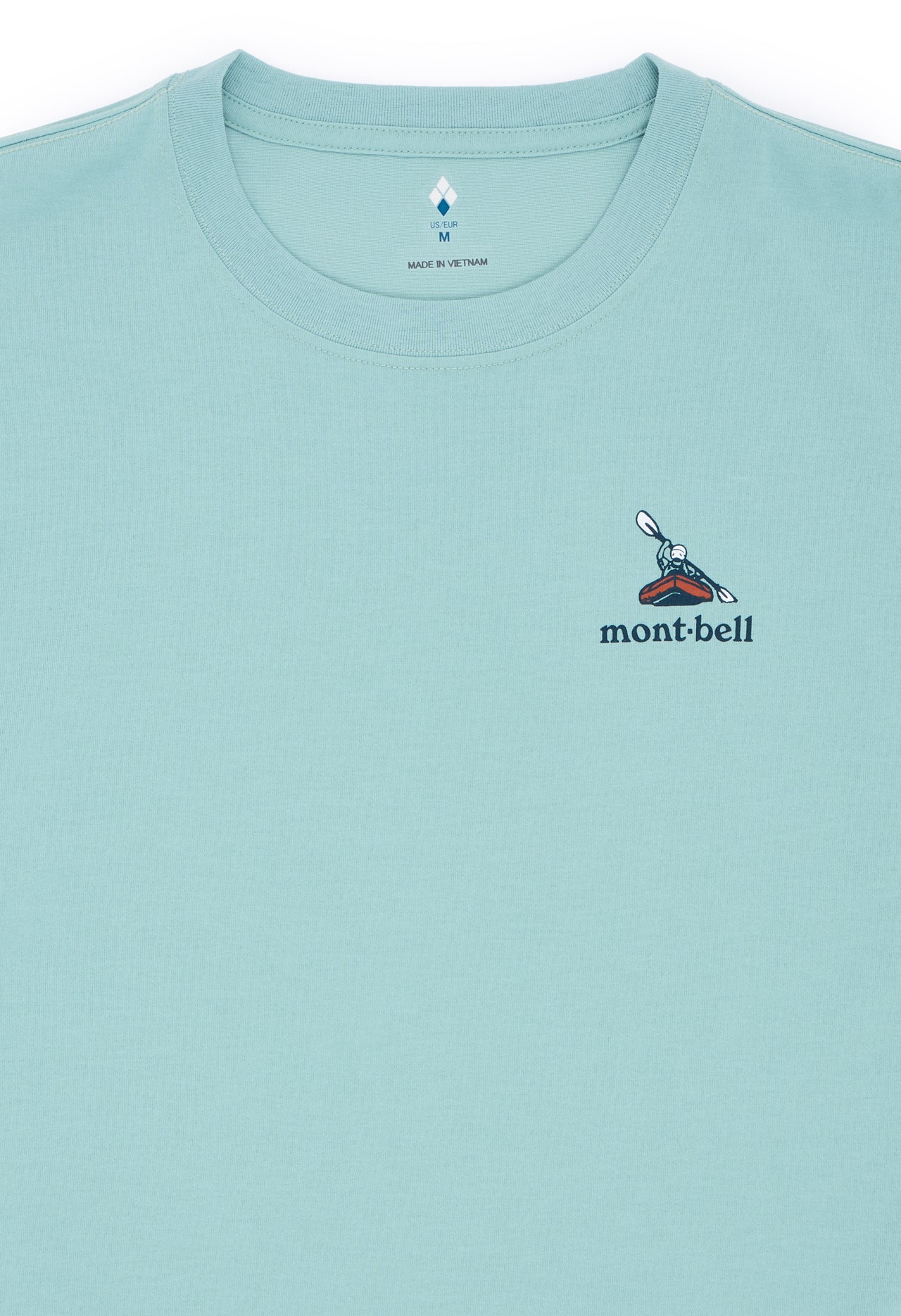 Montbell Men's Wickron River Trip T-Shirt - Light Blue