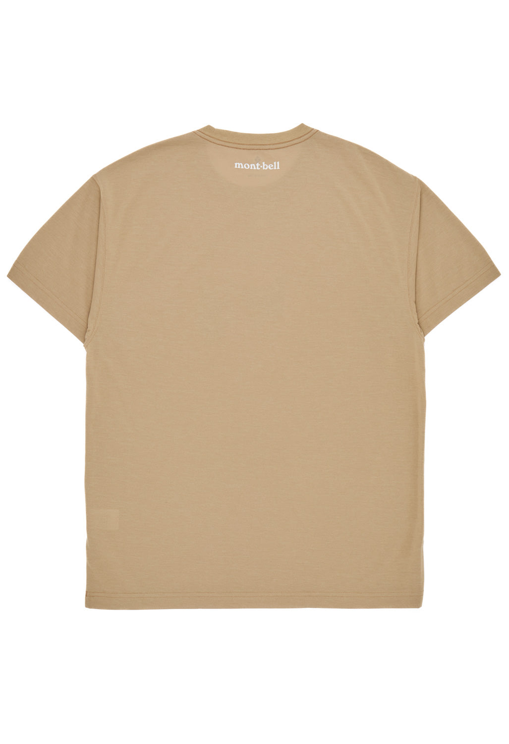 Montbell Men's Wickron Camping Bear T-Shirt - Tan
