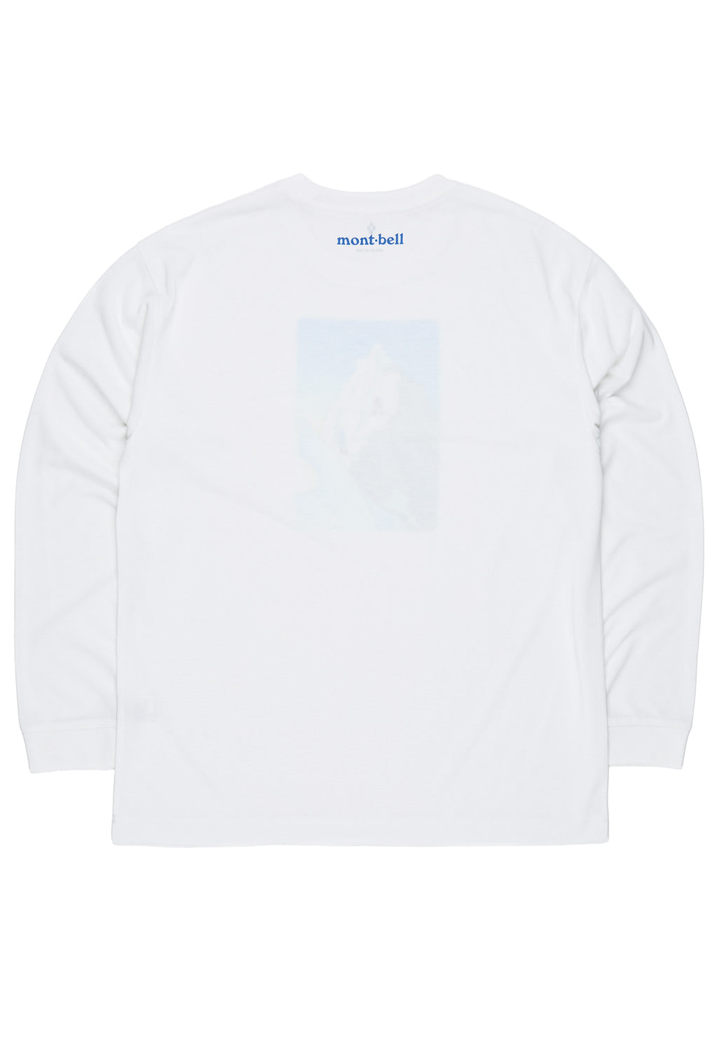 Montbell Men's Wickron Winter Mountaineering Long Sleeve T-Shirt - White