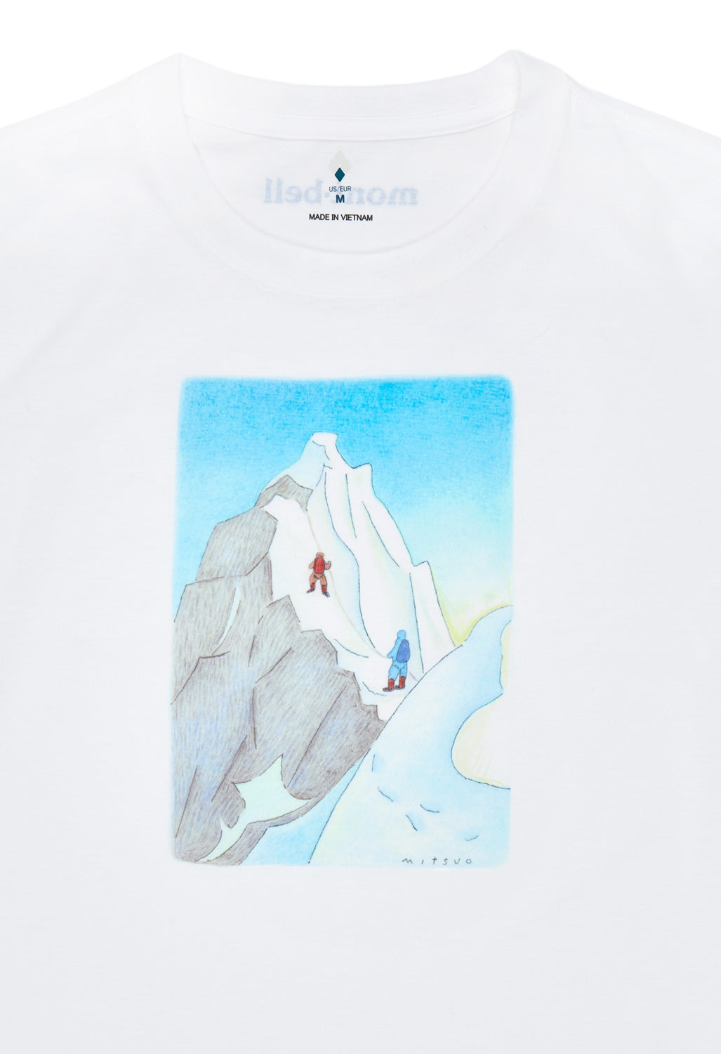 Montbell Men's Wickron Winter Mountaineering Long Sleeve T-Shirt - White