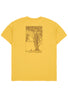 Montbell Men's Pear Skin Cotton Hyakkimaru T-Shirt - Yellow