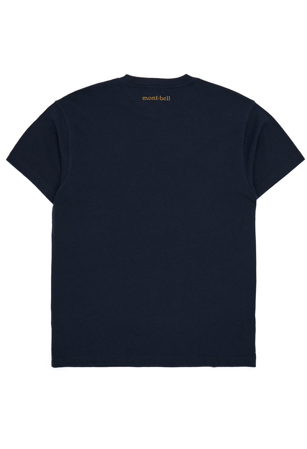 Montbell Men's Pear Skin Cotton Wood T-Shirt - Navy