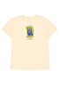 Montbell Women's Pear Skin Cotton Owl T-Shirt - Ivory