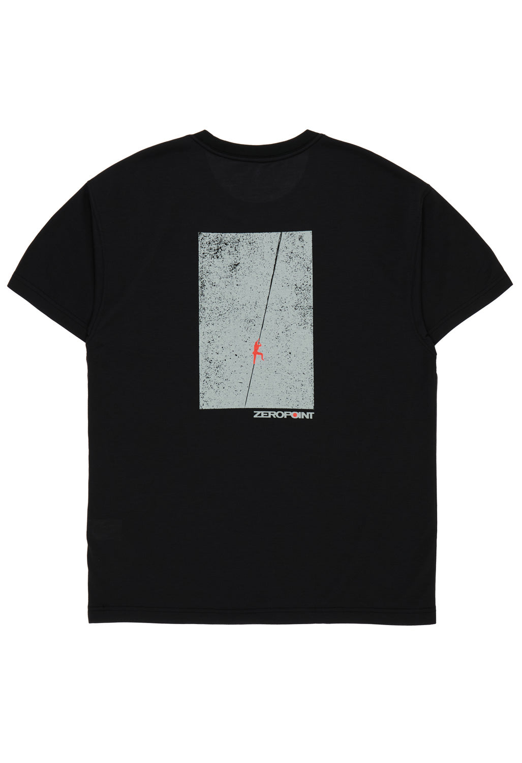 Montbell Men's Wickron Zero Point Crack T-Shirt - Black