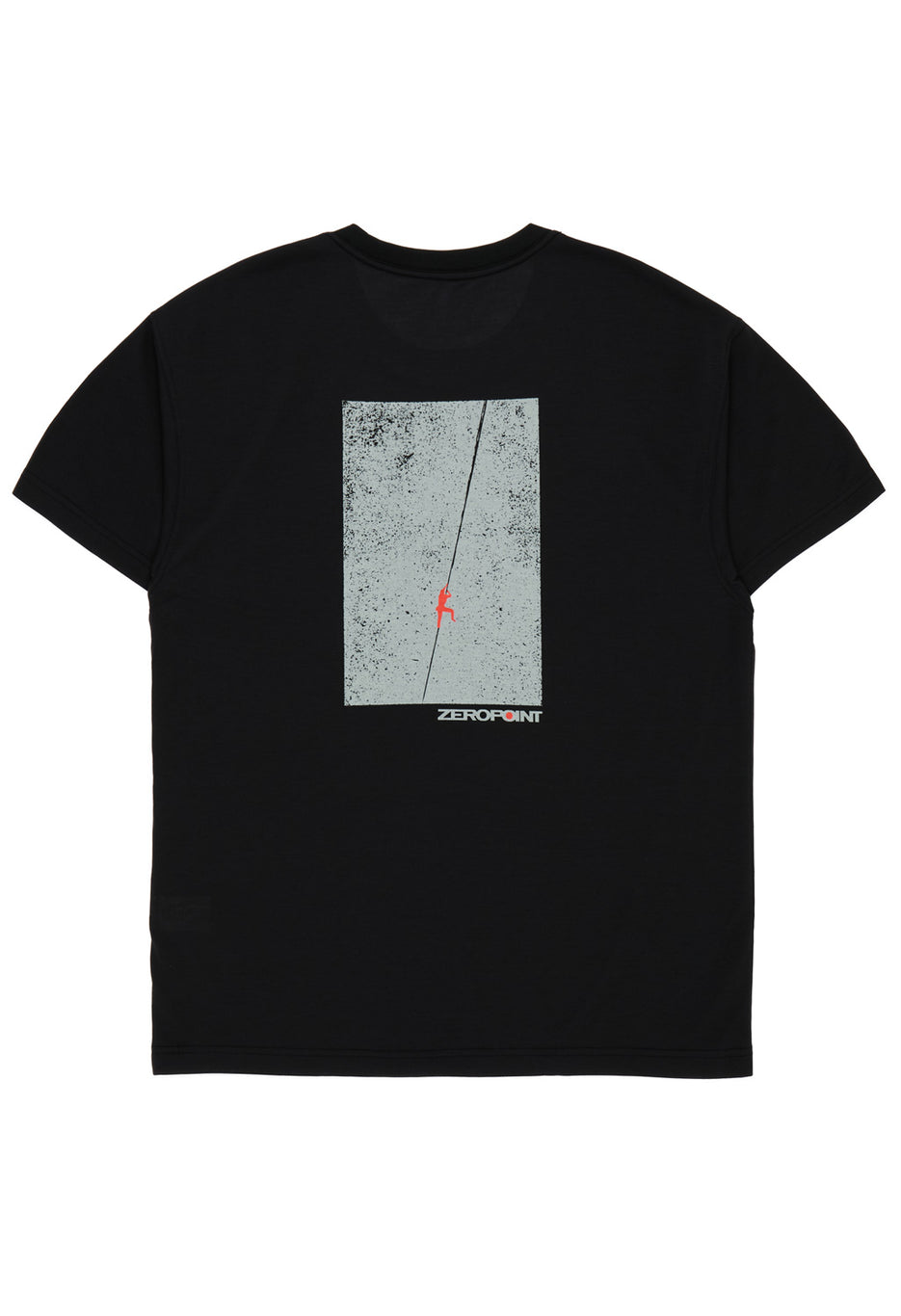 Montbell Men's Wickron Zero Point Crack T-Shirt - Black