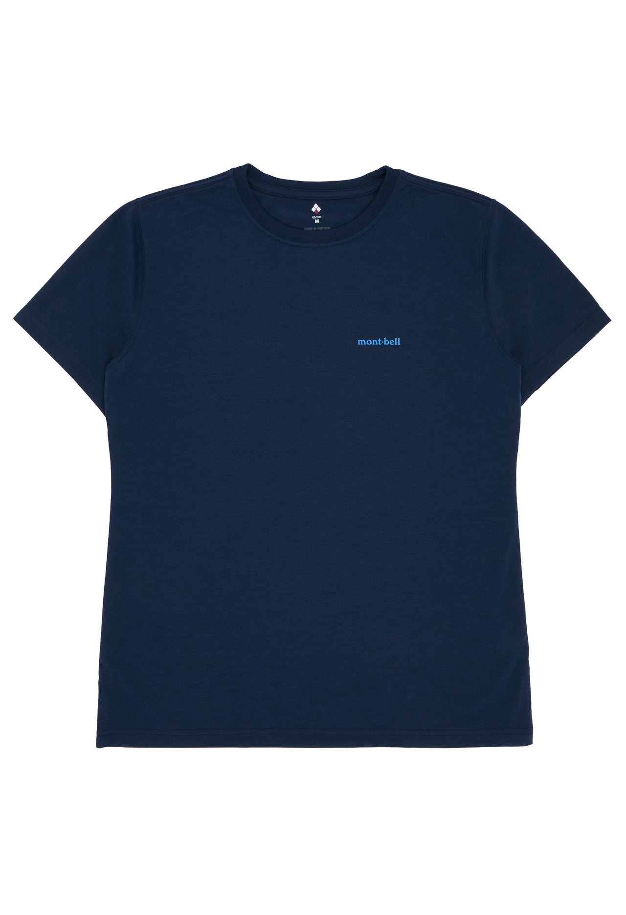 Montbell Women's Wickron Mountains and Sun T-Shirt - Navy