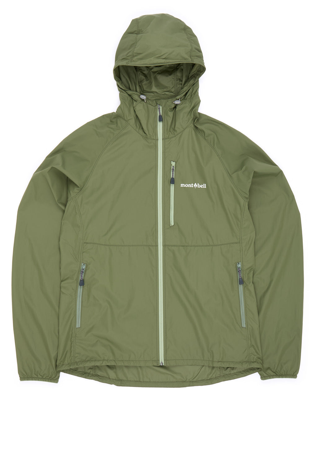 Montbell Women's Wind Blast Hooded Jacket - Khaki