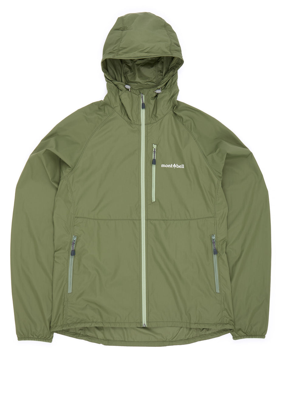 Montbell Women's Wind Blast Hooded Jacket - Khaki