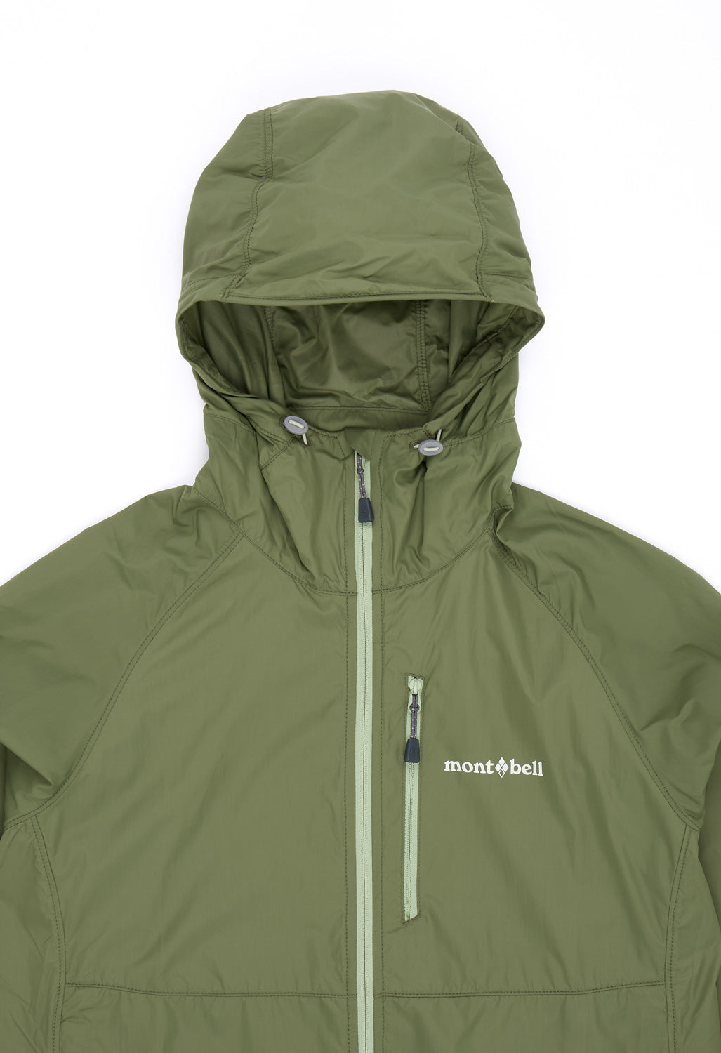 Montbell Women's Wind Blast Hooded Jacket - Khaki