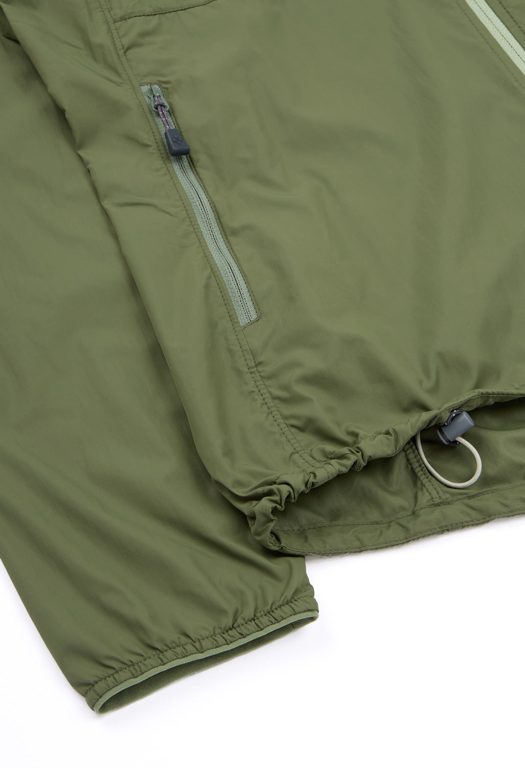Montbell Women's Wind Blast Hooded Jacket - Khaki